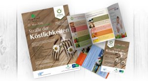 Print Design for Slow Food Bocholt by Graphic Designer Dorothea C